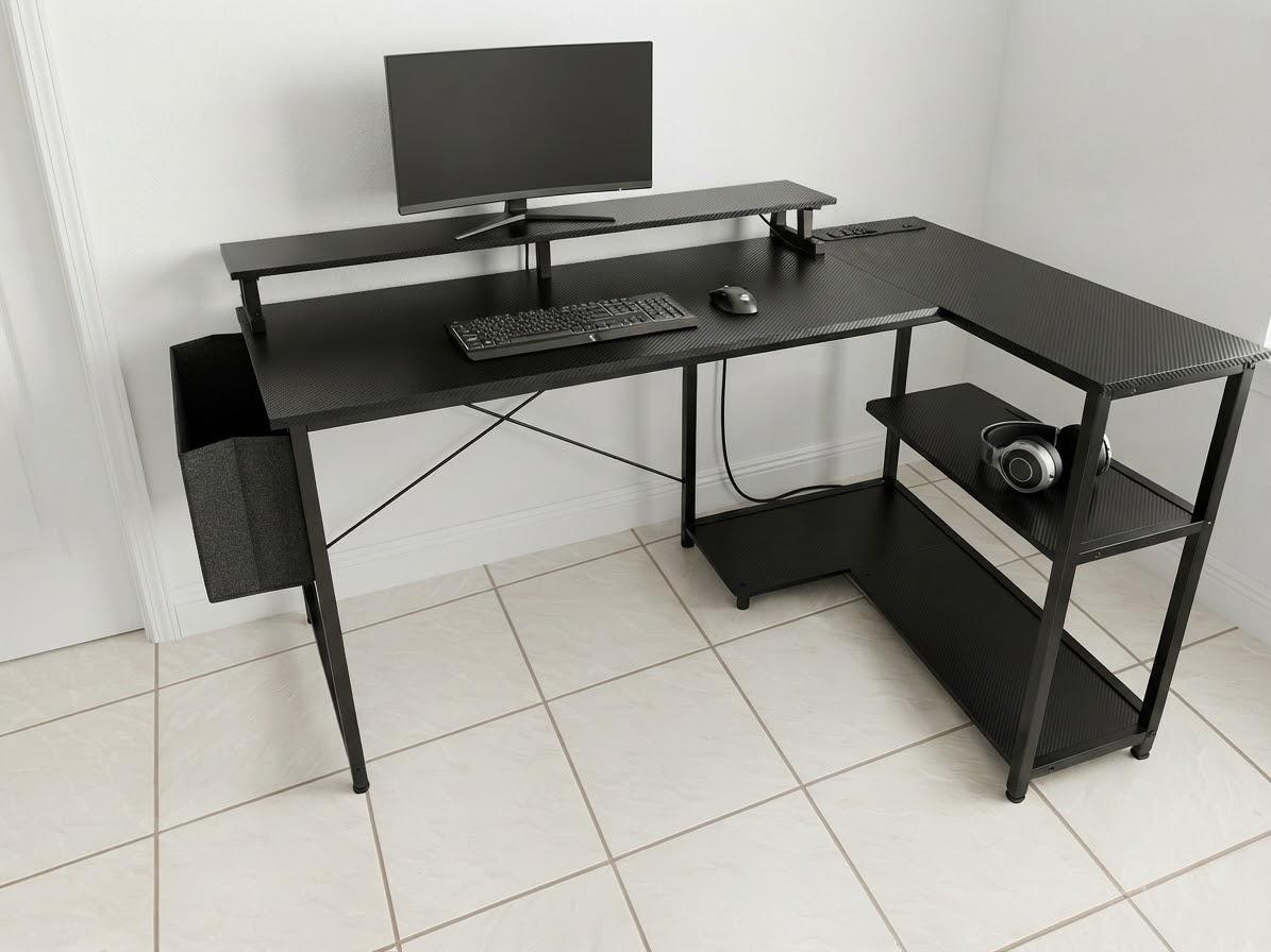 Computer Desk Assembly